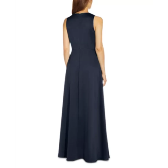 Discount ๐ Adrianna Papell ๐ฉ Women's Sequined Lace Boat-Neck Gown Marble ๐คฉ - Image 2