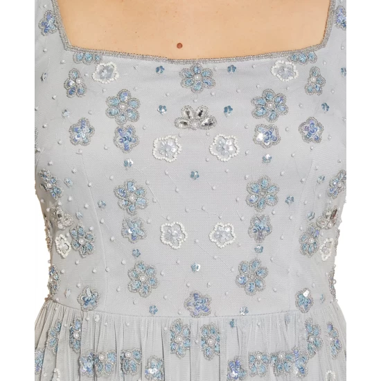 Brand new 🛒 Adrianna Papell 👩 Women's Mikado High-Low Tuxedo Gown Black ⌛ - Image 3