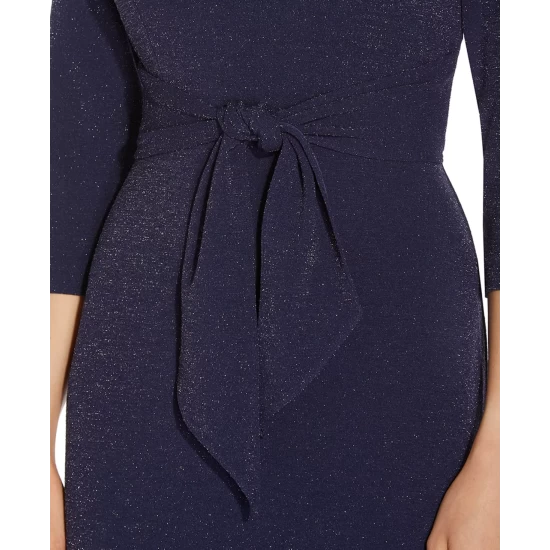 Coupon ๐งจ Adrianna Papell ๐ฉ Women's Embellished Flutter-Sleeve Blouson ๐ Dress Rose Quartz ๐ฏ