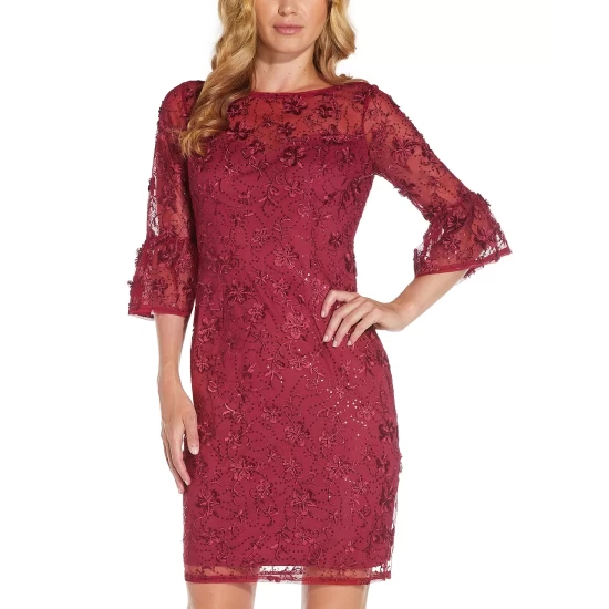 Cheapest โค๏ธ Adrianna Papell Embellished Sheath ๐ Dress Midnight ๐ - Image 5