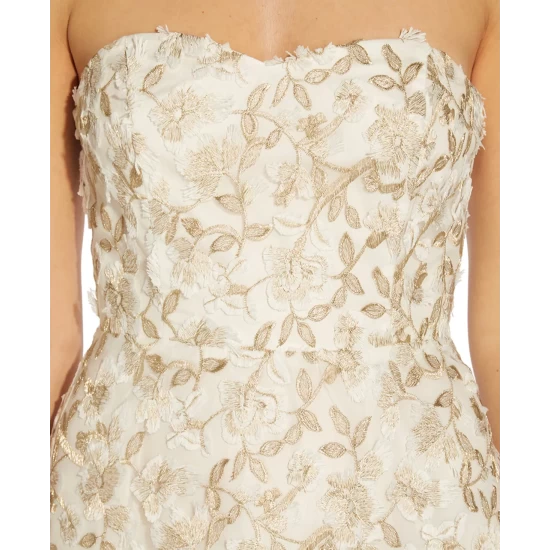 New ๐ Adrianna Papell ๐ฉ Women's Metallic-Knit Tuxedo ๐ Dress Gold ๐คฉ