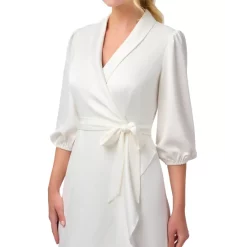 New ๐งจ Adrianna Papell Adriana Papell ๐ฉ Women's Embroidred V-Neck ๐ Dress Magenta โจ