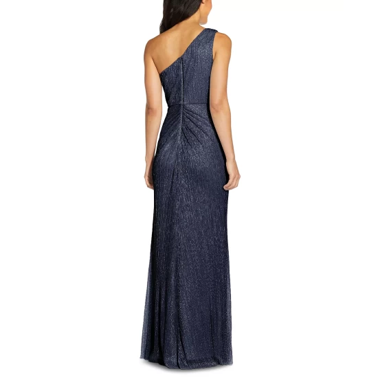 Buy ๐คฉ Adrianna Papell Stardust One-Shoulder Gown Magenta ๐ - Image 6