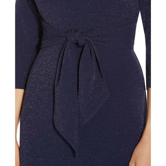 Coupon ✔️ Adrianna Papell Tie-Front Sheath 👗 Dress Hunter 👏 - Image 4