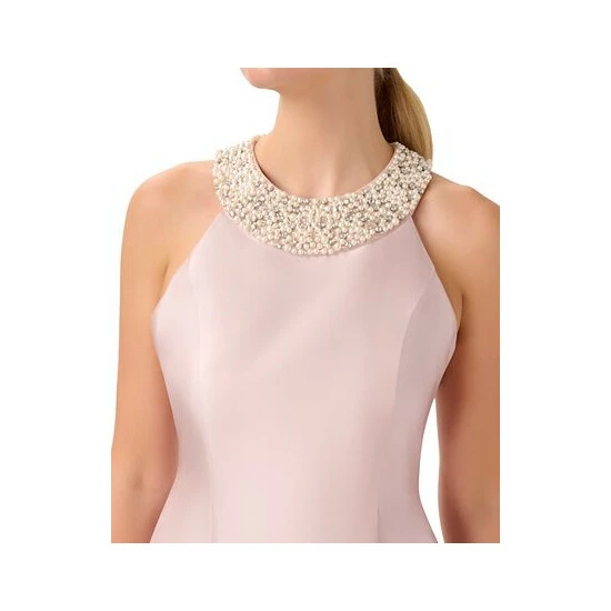 Best reviews of ๐ Adrianna Papell Beaded-Neck Mikado ๐ Dress Belini ๐ - Image 2