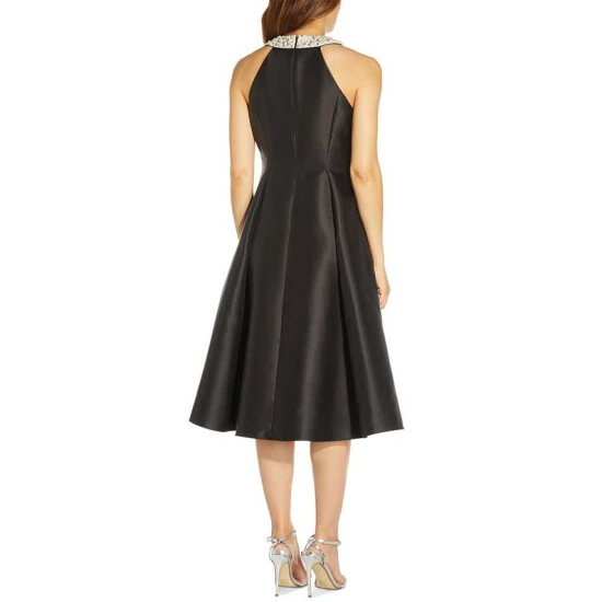 Best reviews of ๐ Adrianna Papell Beaded-Neck Mikado ๐ Dress Belini ๐ - Image 4