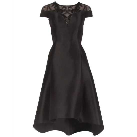 Best reviews of 🔔 Adrianna Papell Crewneck Fit & Flare 👗 Dress Black 🔥 - Image 2