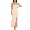 Buy ⌛ Adrianna Papell 👩 Women's Crepe Gown Joyful Blush ❤️
